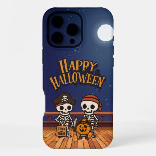 かわいいお化けとカボチャのハロウィン iPhone 16 PRO MAXケース