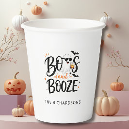 かわいいお化けのハロウィンお酒 紙コップ