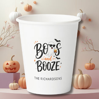かわいいお化けのハロウィンお酒 紙コップ