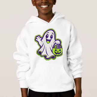 かわいいお化けのハロウィントリック・オア・トリート