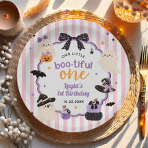 かわいいお化けのハロウィン1歳の誕生日 リトルブー