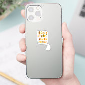 かわいいお化けのハロウィン シール (スマートフォン)
