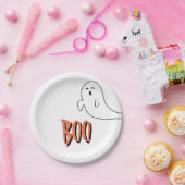  かわいいお化けのハロウィン  ペーパープレート (パーティー)