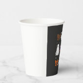 かわいいお化けのリボン Halloween Design_1 紙コップ (右)