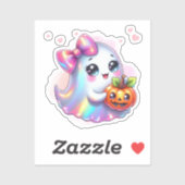 かわいいお化けステッカー - 愛らしいハロウィン シール (シート)