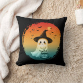 かわいいお化けハロウィンカボチャ秋 クッション (ブランケット)