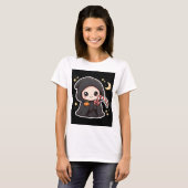かわいいお友達死神Tシャツ Tシャツ (正面フル)