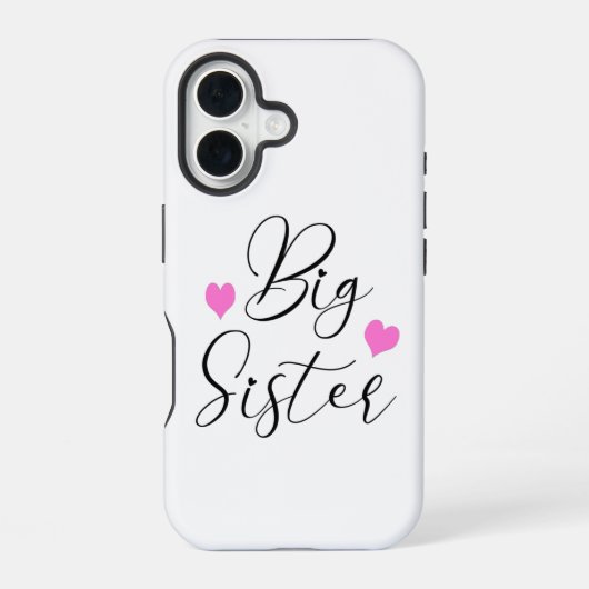 かわいいお姉ちゃん iPhone 16ケース (裏面)