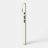 かわいいお姫様のポニー　パステルフラワー馬 iPhone 16ケース (左側面)