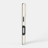 かわいいお姫様のポニー　パステルフラワー馬 iPhone 16ケース (右側面)