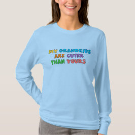 かわいいお孫さん レディース 長袖Tシャツ Tシャツ