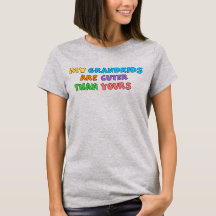 かわいいお孫さん レディースTシャツ
