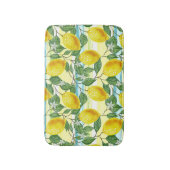 かわいいお尻熱帯夏レモンフルーツパターン バスマット (正面縦)