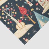 かわいいお洒落おもしろい&フェスティバルクリスマスビレッジ 薄葉紙 (詳細)