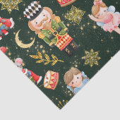 かわいいお洒落くるみクラッカーバレエ人形Fxグリッター 薄葉紙 (詳細)