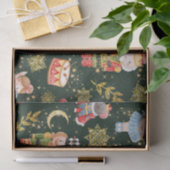 かわいいお洒落くるみクラッカーバレエ人形Fxグリッター 薄葉紙 (ギフト)