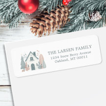 かわいいお洒落ウィンタークリスマスハウスコテージ