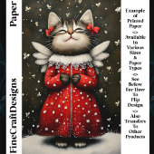 かわいいお洒落キットエンジェルフェアリーCQ7クラフト紙