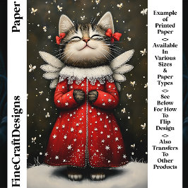 かわいいお洒落キットエンジェルフェアリーCQ7クラフト紙