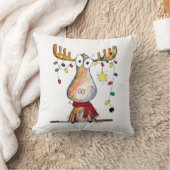 かわいいお洒落クリスマスムース クッション (ブランケット)