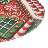 かわいいお洒落ジンジャーブレッドマン&ハウス カッティングボード (角)