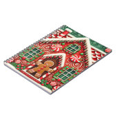 かわいいお洒落ジンジャーブレッドマン&ハウス ノートブック (左側)