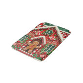 かわいいお洒落ジンジャーブレッドマン&ハウス バスマット (アングル)