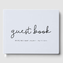 かわいいお洒落タイポグラフィベビーシャワー