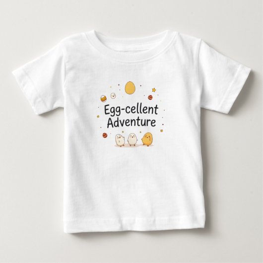 かわいいお洒落デザインベビー ベビーTシャツ (正面)