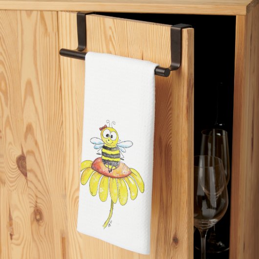 かわいいお洒落ハチの花|過去記事 キッチンタオル (三つ折り)