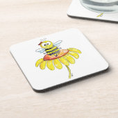 かわいいお洒落ハチの花|過去記事 コースター (左側)