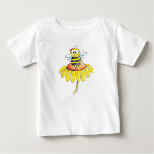 かわいいお洒落ハチの花 過去記事 ベビーTシャツ