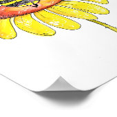 かわいいお洒落ハチの花|過去記事 ポスター (角)