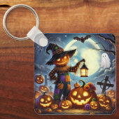 かわいいお洒落ハロウィーンのカカボチャ キーホルダー (正面)
