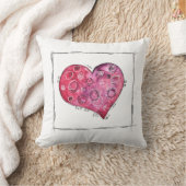 かわいいお洒落ハート クッション (ブランケット)