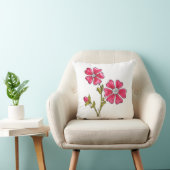 かわいいお洒落ピンクの花 クッション (椅子)