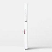 かわいいお洒落ピンクの花 Case-Mate iPhoneケース (裏面 / 左)