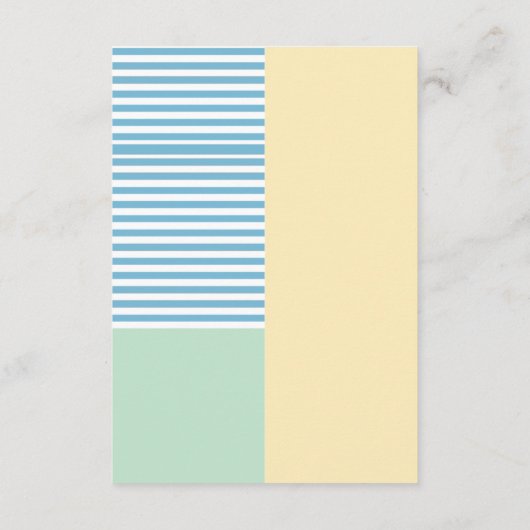 かわいいお洒落ピンクふくろう赤ちゃんシャワー エンクロージャーカード (裏面)