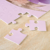 かわいいお洒落フローラ甘い夢の眠る妖精 ジグソーパズル (側面)