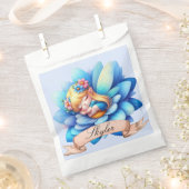 かわいいお洒落フローラ甘い夢の眠る妖精 フェイバーバッグ (クリップ留めされた状態)