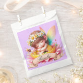 かわいいお洒落フローラ甘い夢の眠る妖精 フェイバーバッグ (クリップ留めされた状態)