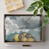 かわいいお洒落ベビーシャワーデカップージティッシュペーパー 薄葉紙 (ギフト)