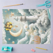 かわいいお洒落ベビーシャワーデカップージティッシュペーパー 薄葉紙 (クラフト)