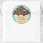 かわいいお洒落ベーカリー ラウンドシール (バッグ)