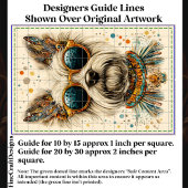 かわいいお洒落ボホシックなウェスティードドッグCK7デクページ 薄葉紙