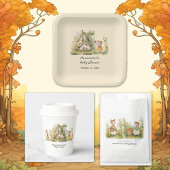 かわいいお洒落マウスの赤ちゃんシャワー | ペーパープレート