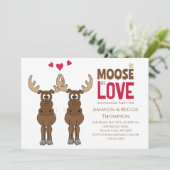 かわいいお洒落ムース記念招待状 招待状 (スタンド正面)