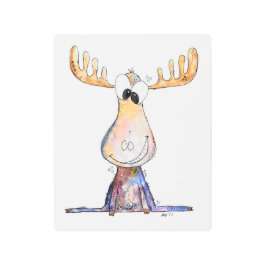 かわいいお洒落ムース メタルプリント