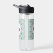 かわいいお洒落レインボーパターン ウォーターボトル (右面)