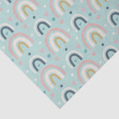 かわいいお洒落レインボーパターン 薄葉紙 (詳細)